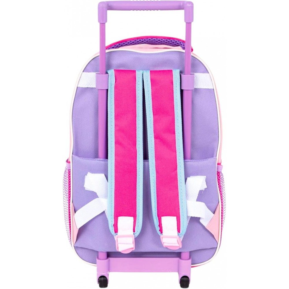 Disney Lilo and Stitch Pink Angel  Trolley Backpack 36cm