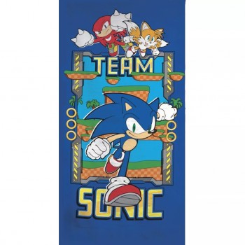 Πετσέτα Θαλάσσης Sonic the Hedgehog 70x140cm (Fast Dry)