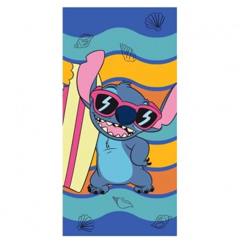Πετσέτα Θαλάσσης Lilo & Stitch Waves 70x140cm (Fast Dry)