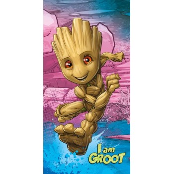 Πετσέτα Θαλάσσης Guardians of the Galaxy I am Groot 70x140cm