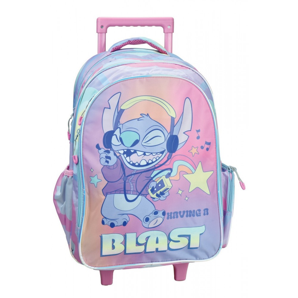 Disney Stitch Gen Z trolley Σχολική Τσάντα 46cm