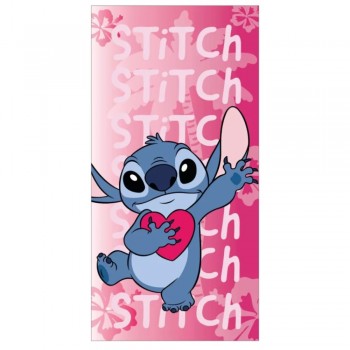 Πετσέτα Θαλάσσης Lilo & Stitch 70x140cm (Fast dry)