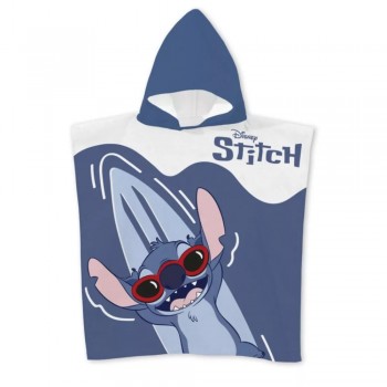 Παιδικό Poncho-Πετσέτα Disney Stitch Relax 55x110 cm (Fast D