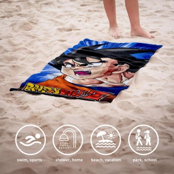 Dragon Ball Πετσέτα Θαλάσσης 70x140cm (Fast Dry)
