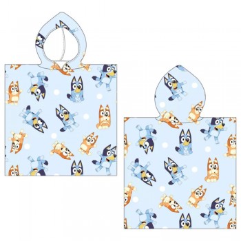 Bluey beach towel Παιδικό poncho 50x115 cm