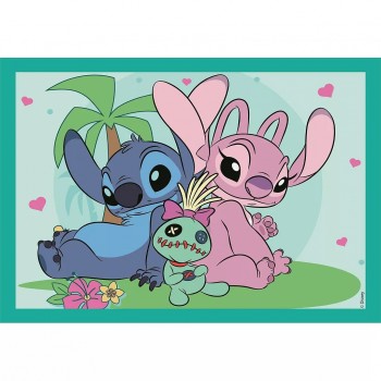 Disney Stitch 4-in-1 Puzzle Clementoni