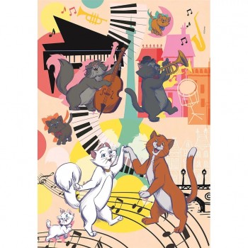 Disney Classics Aristocats 104 piece Clementoni puzzle