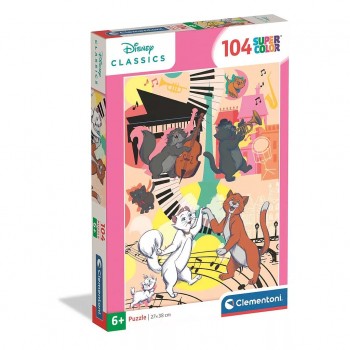 Disney Classics Aristocats 104 piece Clementoni puzzle