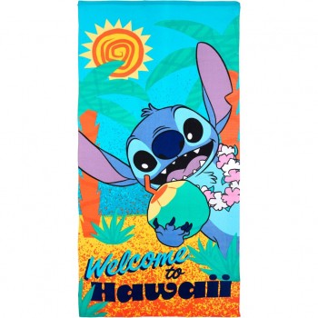Πετσέτα Θαλάσσης Lilo & Stitch Fun 70x140cm (Fast Dry)