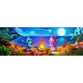 Disney Lilo and Stitch 1000-piece Panorama Compact Puzzle Clementoni