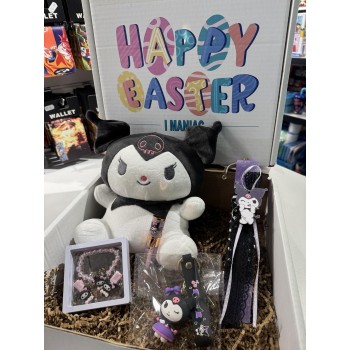 Easter Box με Χειροποίητη Λαμπάδα Sanrio Kuromi