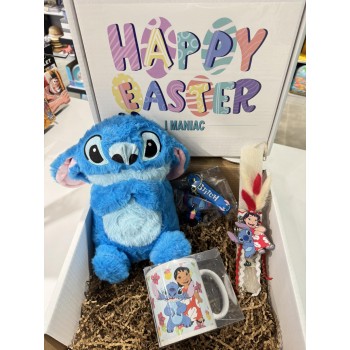 Easter Box με Χειροποίητη Λαμπάδα Disney Lilo & Stitch 