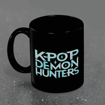 K-Pop Demon Hunters Black Pod Κούπα