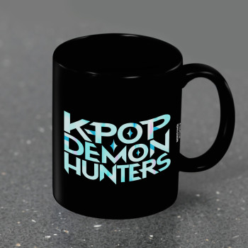 K-Pop Demon Hunters Black Pod Κούπα