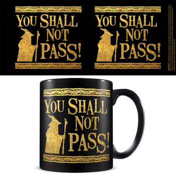 Κούπα The Lord Of The Rings (You Shall Not Pass) Black Pod