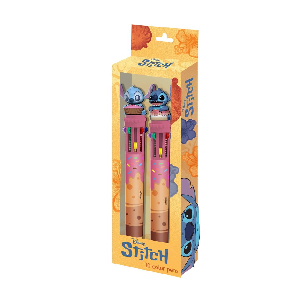 Στυλό Disney Stitch 10 colours pack 2