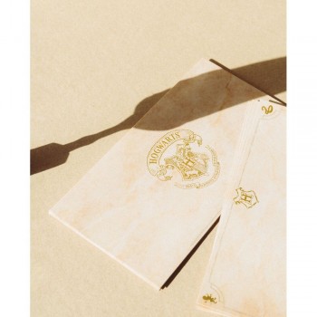 Harry Potter blister pen feather + cards