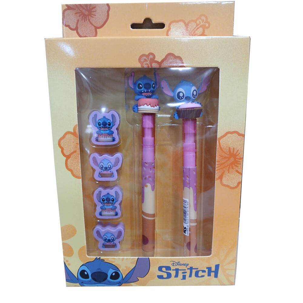Σετ Γραφικής Ύλης Disney Stitch Pen + Pencil