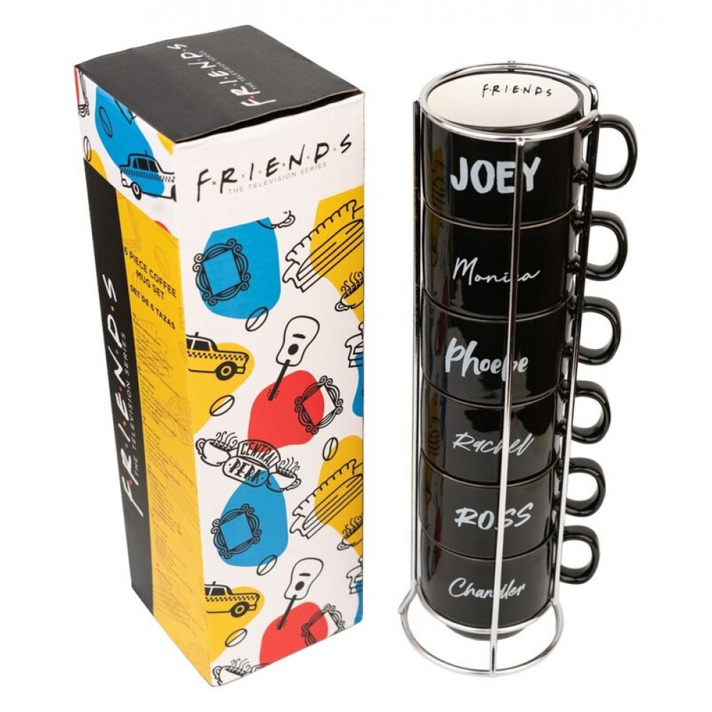Friends set 6 espresso κούπες 150ml
