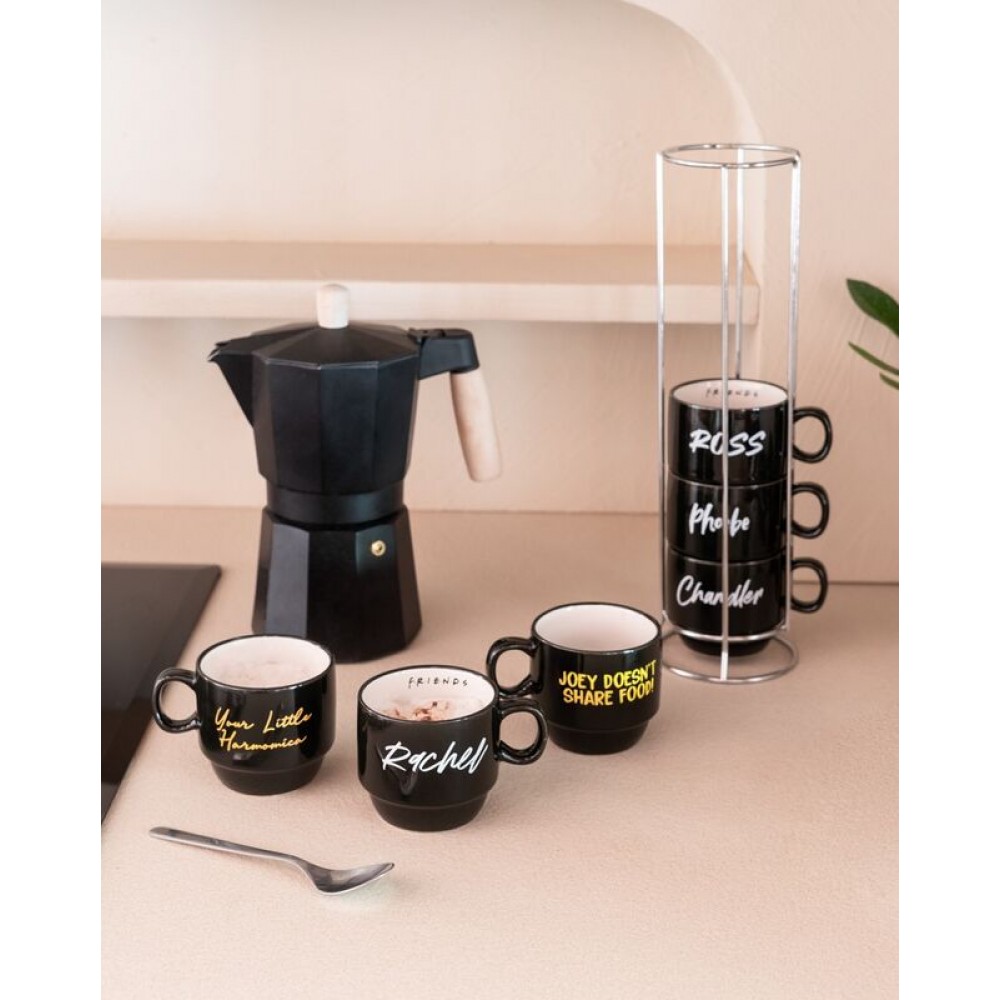 Friends set 6 espresso κούπες 150ml