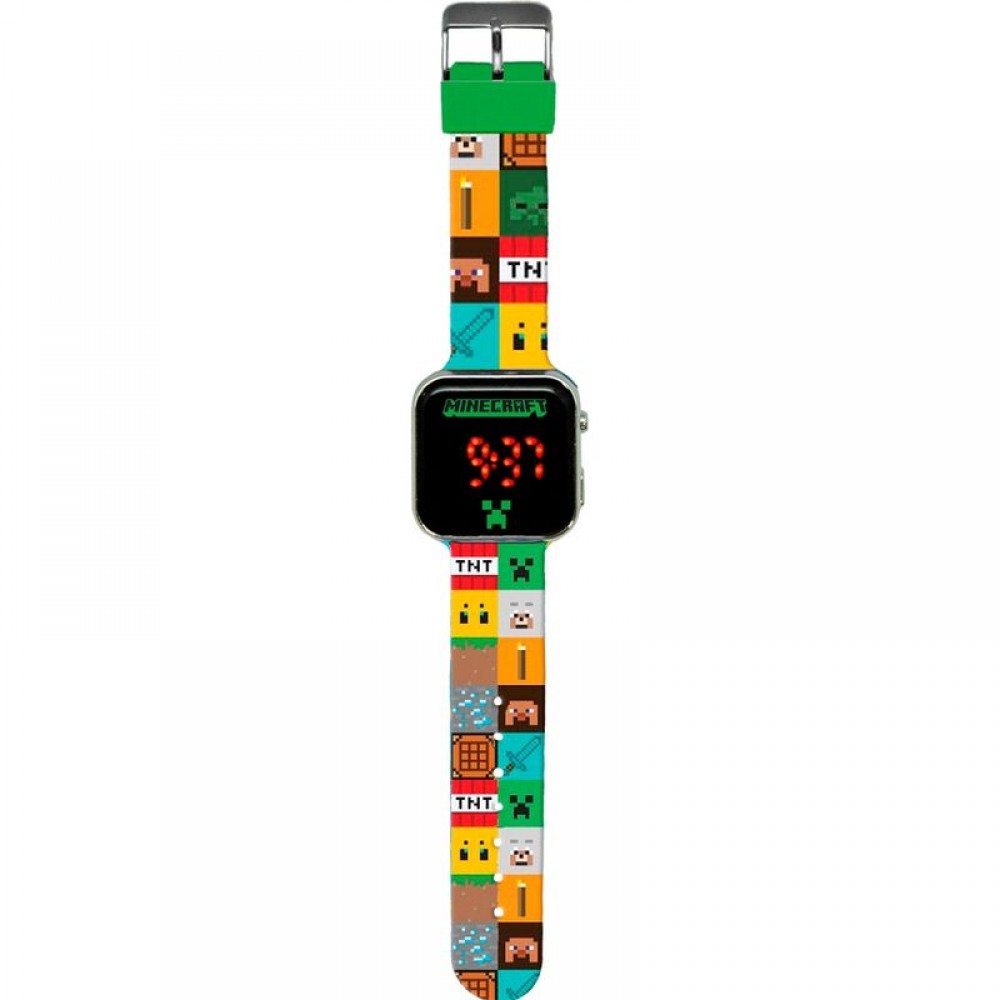 Minecraft led watch