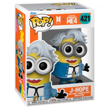 FUNKO POP figure Despicable Me 4 J-Hope Minion