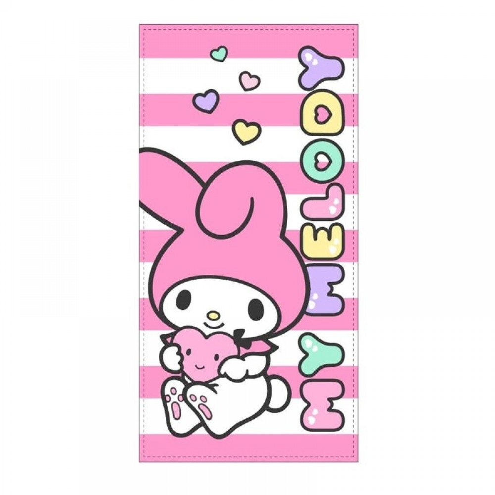 Sanrio My Melody Πετσέτα Θαλάσσης 70x140cm 