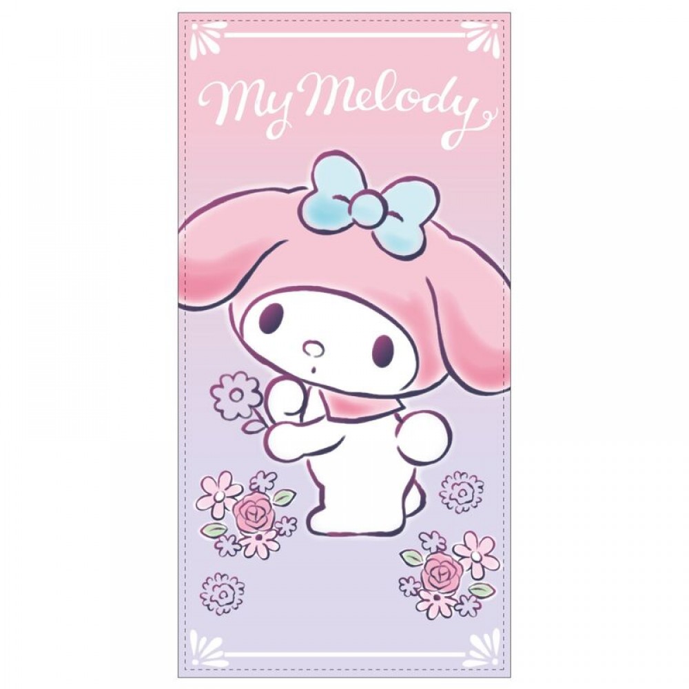Hello Kitty - My Melody Sanrio Πετσέτα Θαλάσσης 70x140cm (Fast Dry)