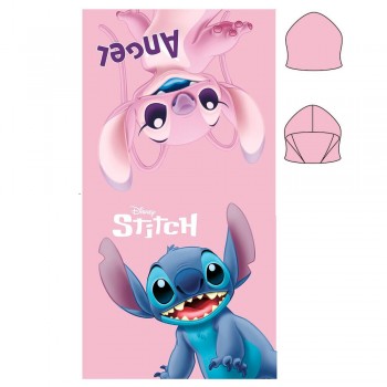 Παιδικό Poncho-Πετσέτα Disney Stitch 55x110cm.