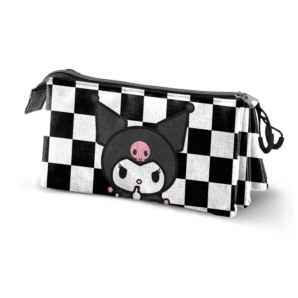 Kuromi Hello Kitty Τριπλή Κασετίνα
