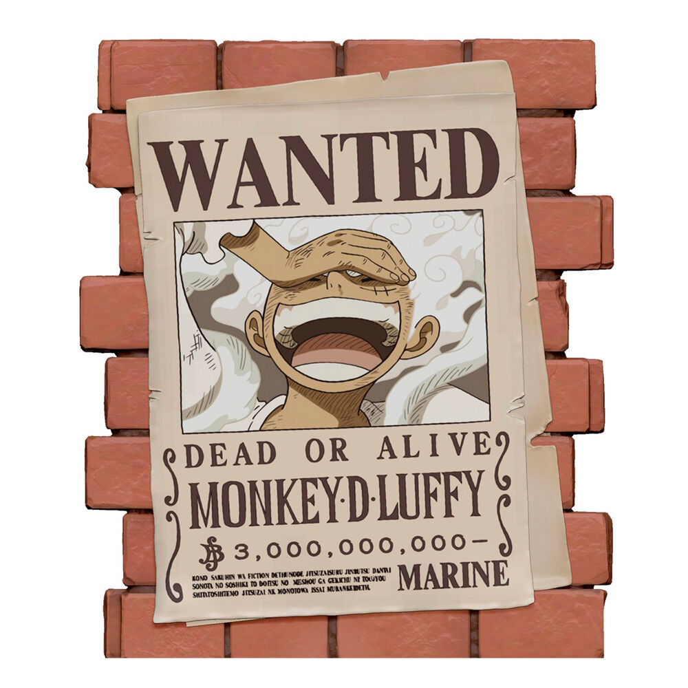 One Piece Wanted Luffy Κουμπαράς - Φιγούρα 16cm