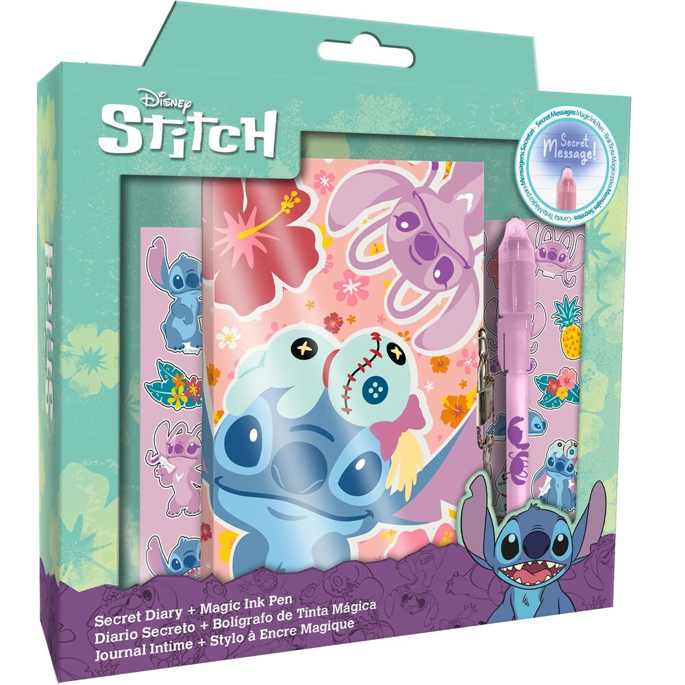 Μαγικό Στυλό & Ημερολόγιο Disney Stitch Secret