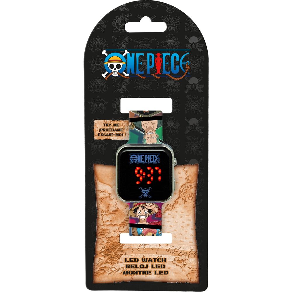 One Piece Ρολόι Led