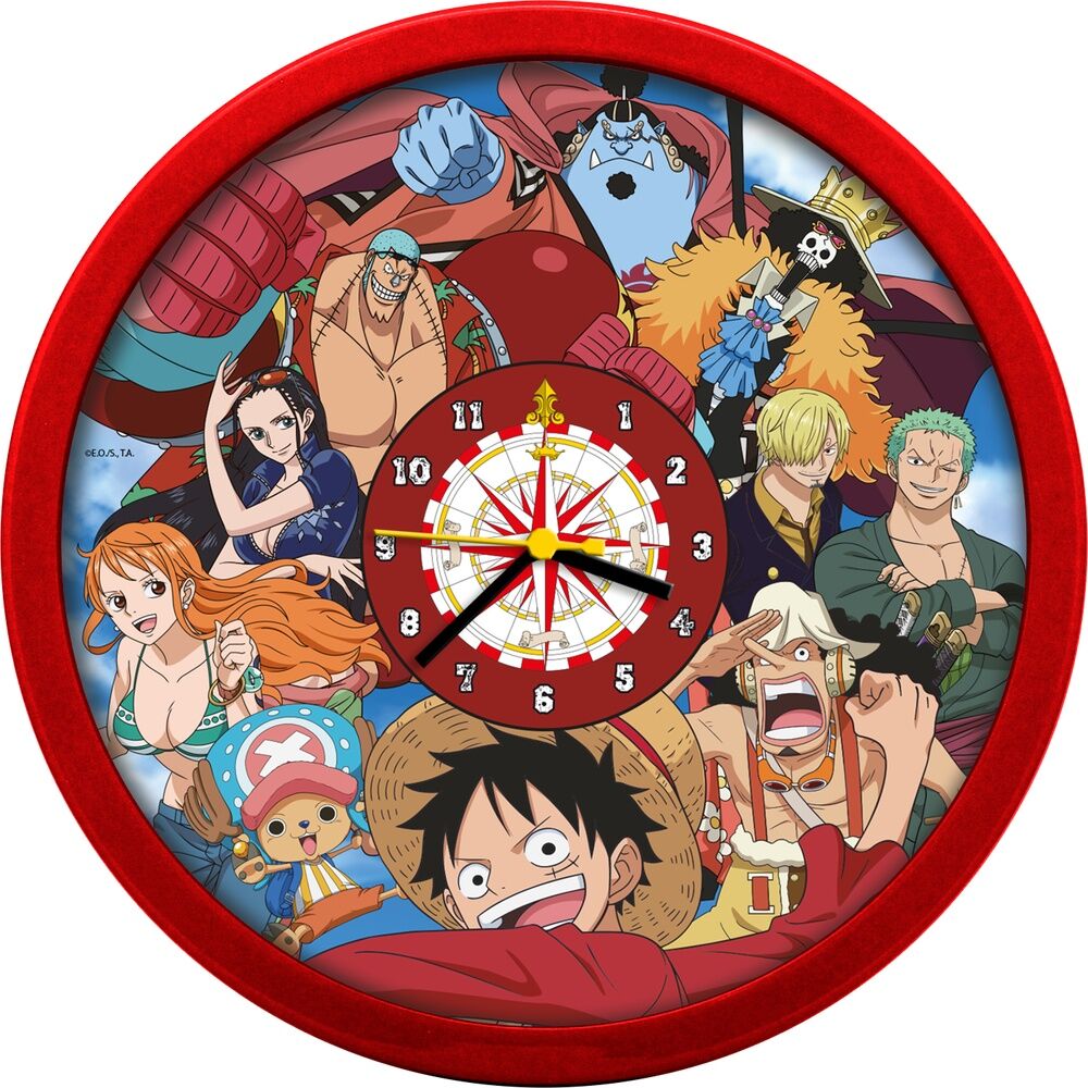 One Piece Ρολόι Τοίχου