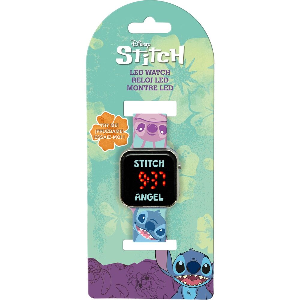 Ρολόι led Disney Stitch 