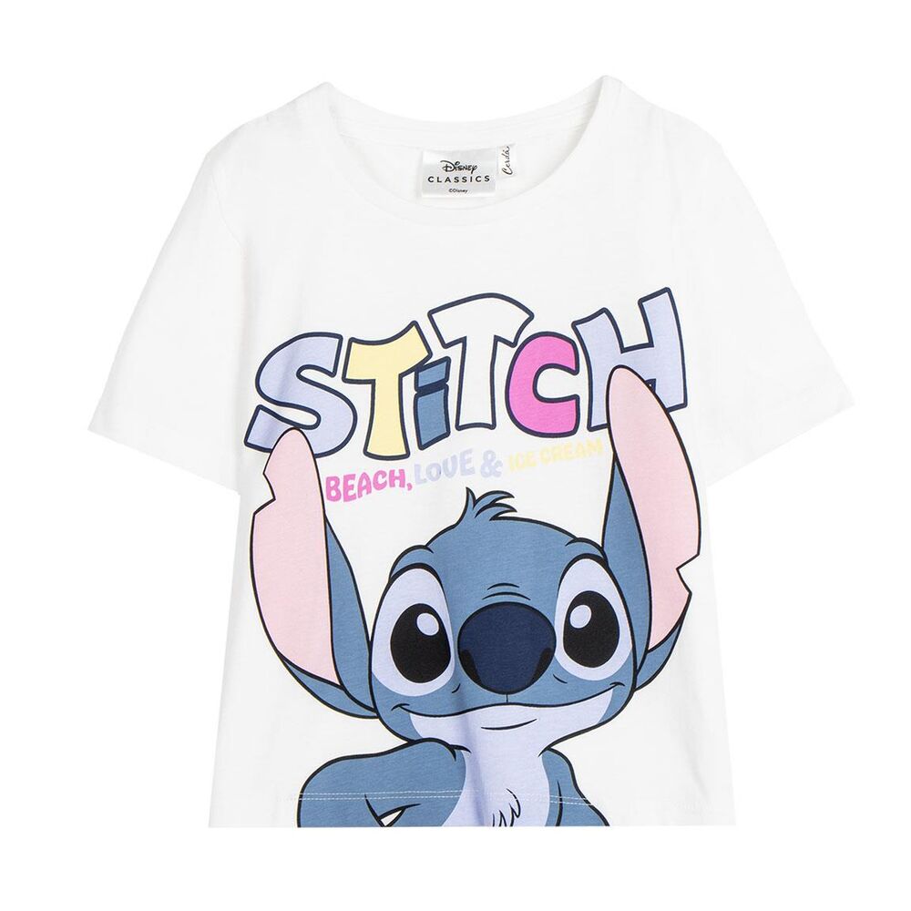 Disney Stitch t-shirt Beach