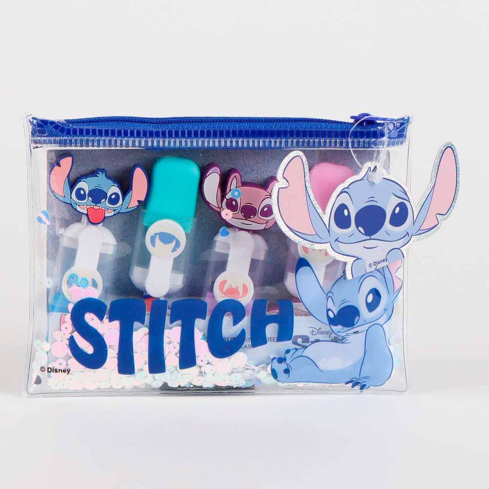 Set 4 Highlighters Lilo And Stitch Disney