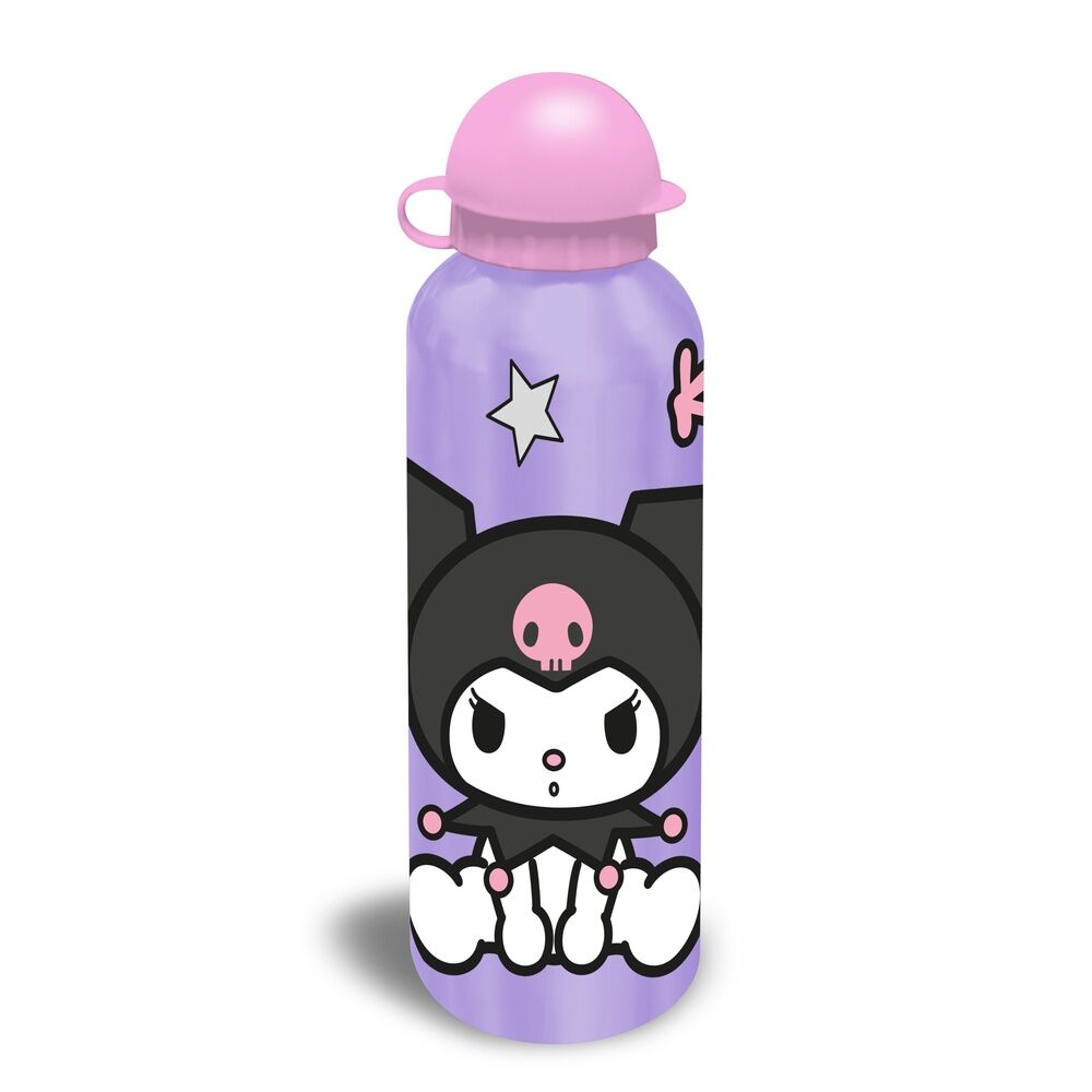 Hello Kitty Kuromi aluminium bottle 500ml (Τυχαία Επιλογή)