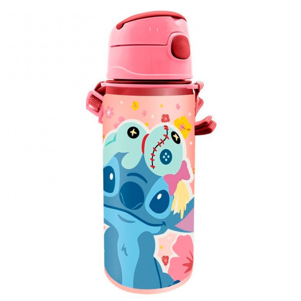 Disney Stitch Μπουκάλι Αλουμινίου 600ml
