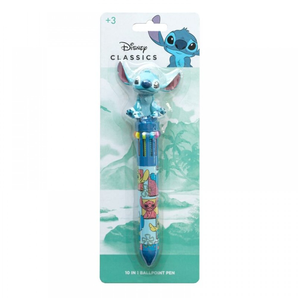 Disney Stitch 10 colours 3D Στυλό