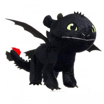 How To Train Your Dragon 3 Toothless Λούτρινο 22/35 cm 