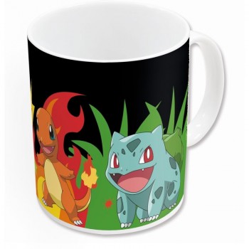 Colour changing mug Squirtle, Pikachu, Charmander and Bulbasur 325 ml