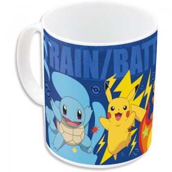 Colour changing mug Squirtle, Pikachu, Charmander and Bulbas
