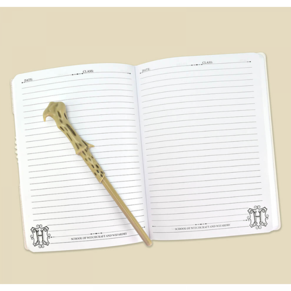 Harry Potter Spinner Notebook - Colourful Crest