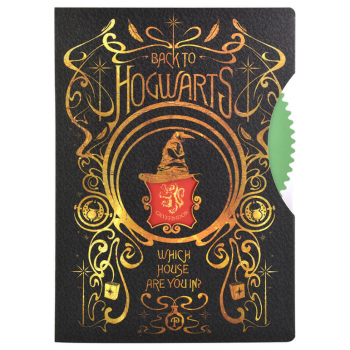 Harry Potter Spinner Notebook - Colourful Crest