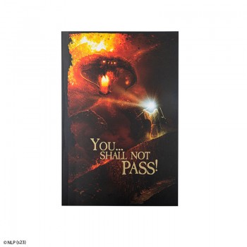 Notebook You... Shall not pass! - A5