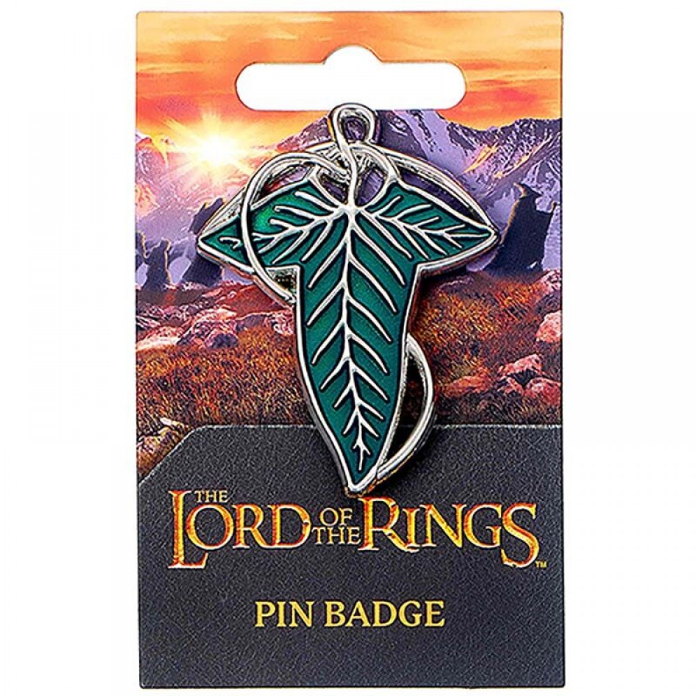 The Lord of The Rings Fellowship Of The Leaf Of Lorean Pin Badge