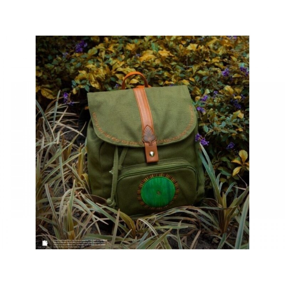 The Lord of the Rings Backapack Hobbito. 24 x 28 x 13.5 cm. algodón PVC