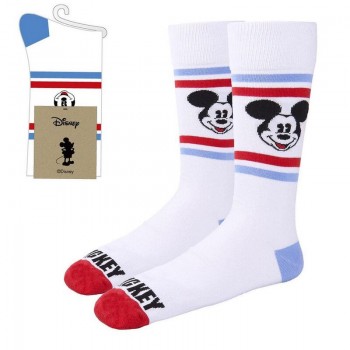 Disney Mickey Mouse Face Socks Size 40/46