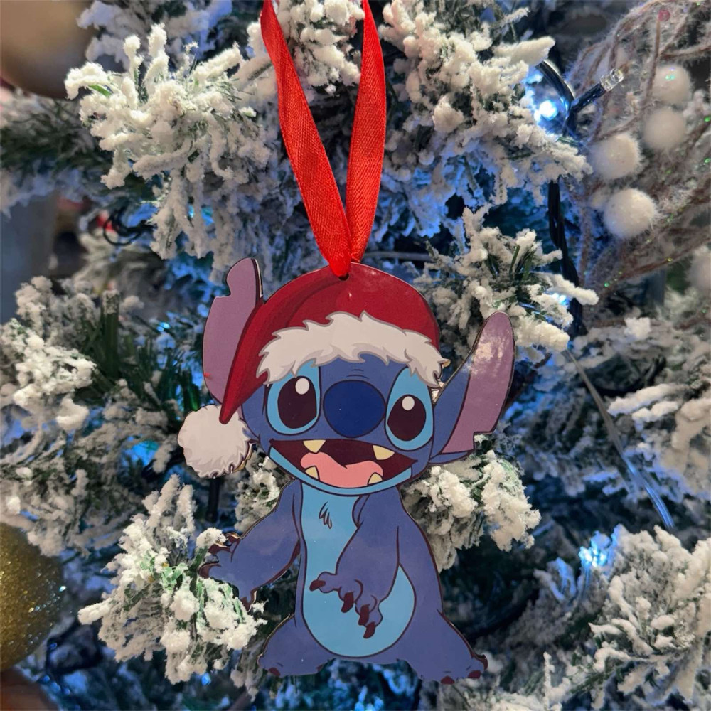 Χριστουγεννιάτικο Κρεμαστό Στολίδι Stitch 10εκ